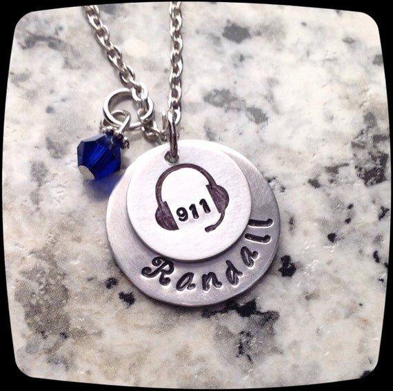 Items similar to 911 Dispatcher GIFT, Keychain or Necklace Gift, 911