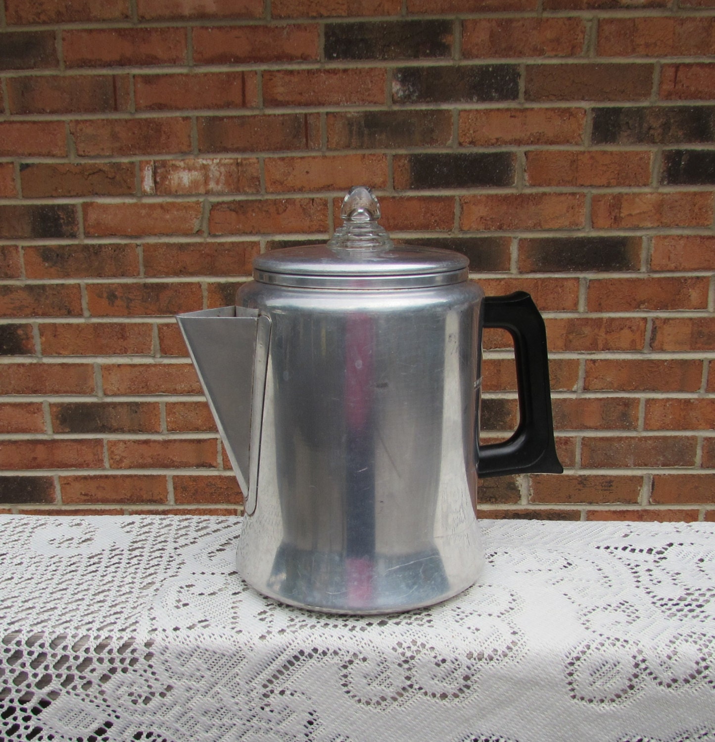 Aluminum Coffee Pot Mirro Aluminum Stove Top Percolator