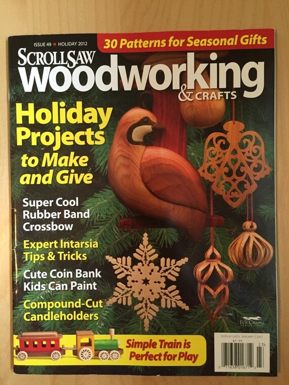 Scroll saw woodworking and crafts mag