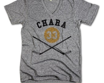 Zdeno chara NHLPA Officially Licensed Boston Men’s V-Neck XS-2XL Zdeno chara sticks Y