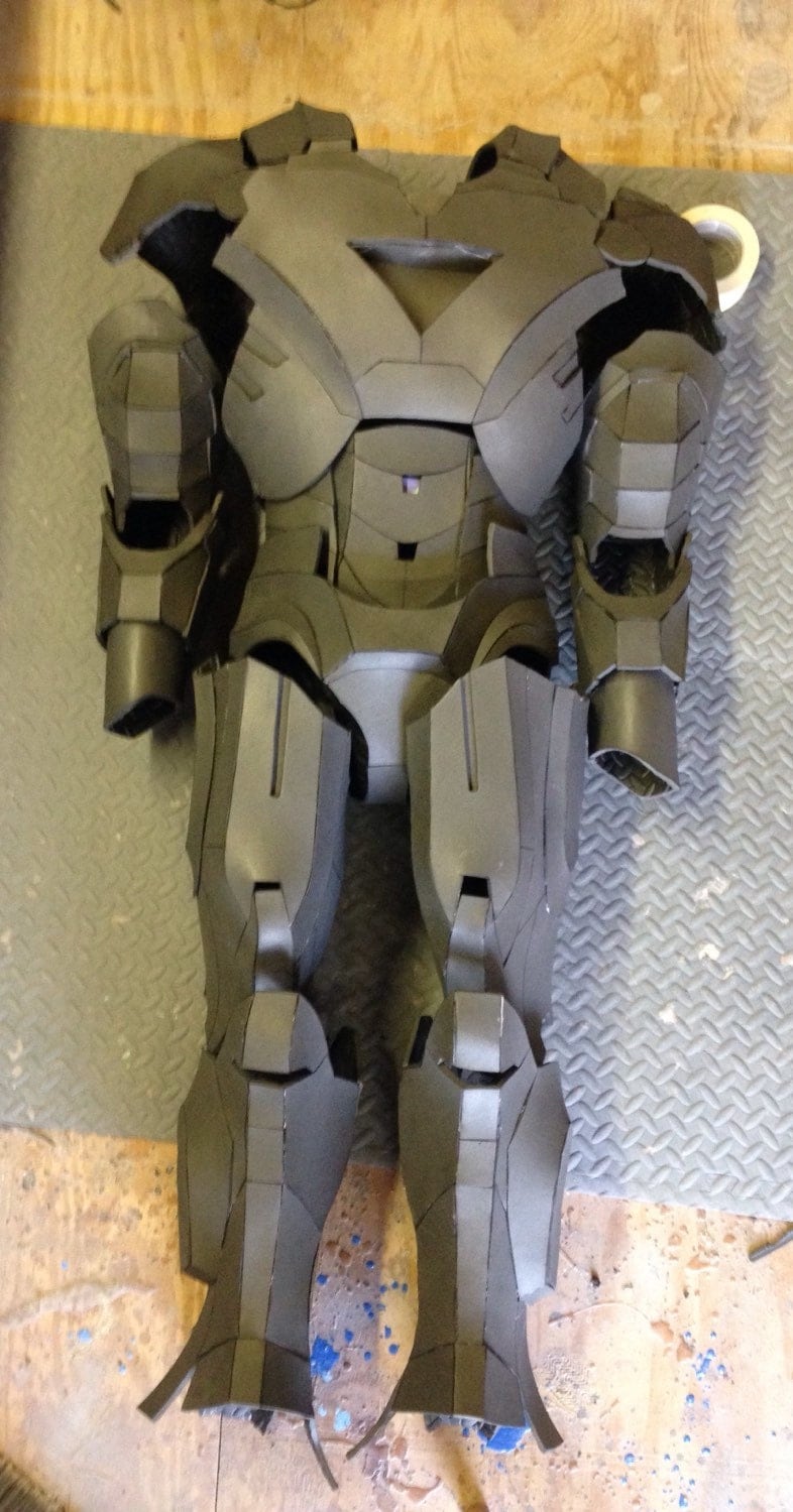 Iron man mark 6 foam unfinished armor kit