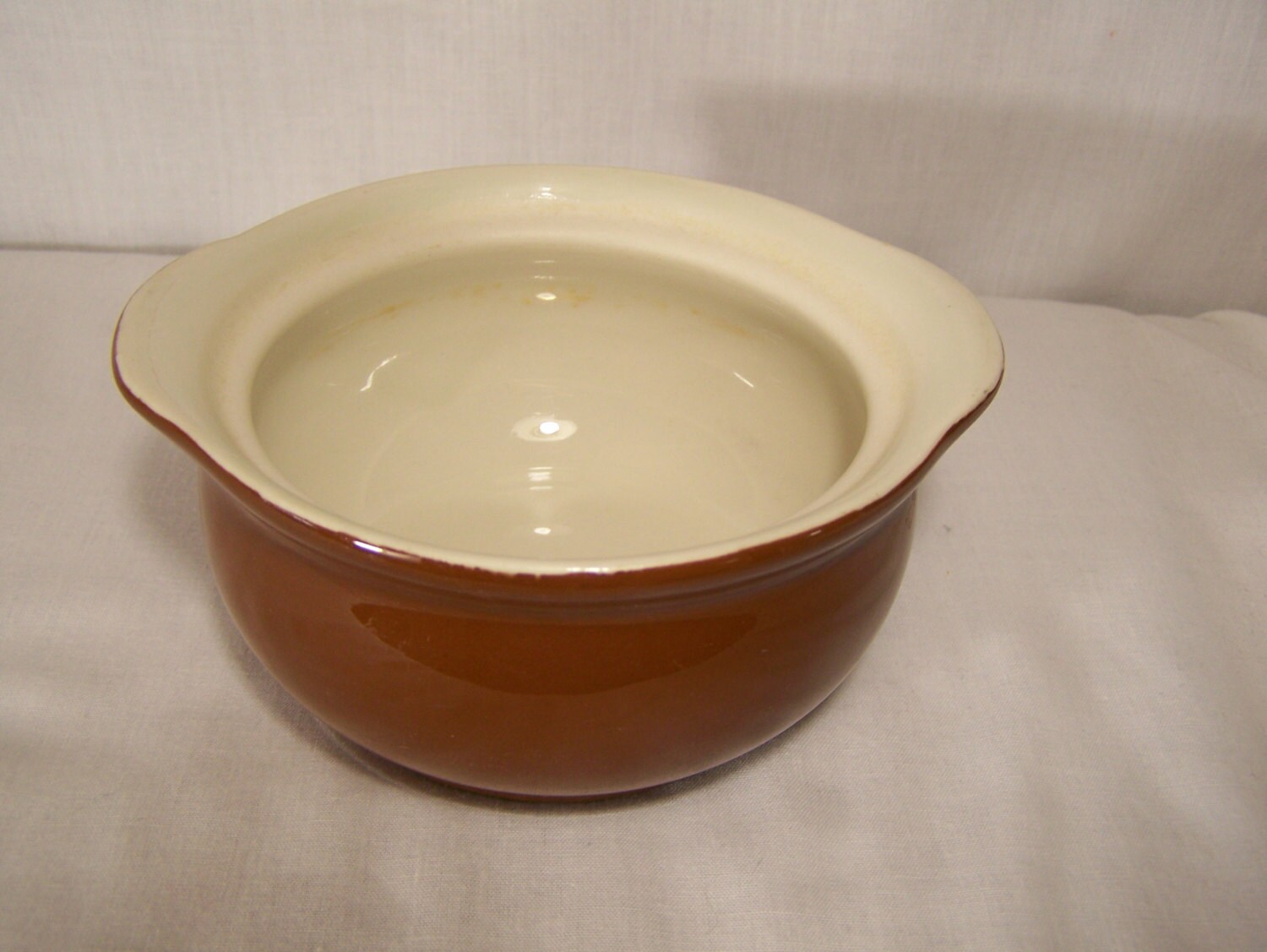 Hall Pottery Bowl 479 Brown by VeeTeesVintage on Etsy