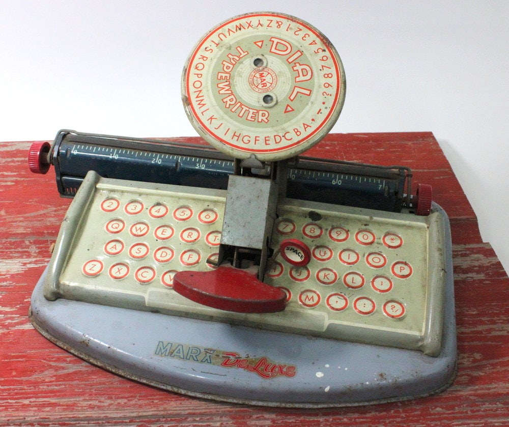 dial typewriter