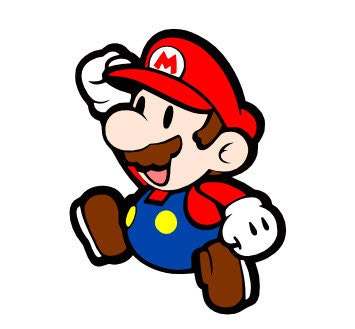 Download Super Mario SVG File by StuffByTroy on Etsy