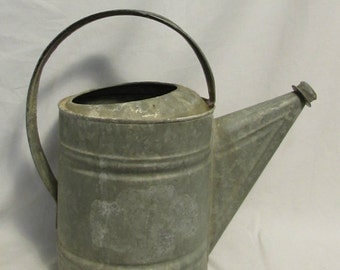 Watering Pail, Galvanized Steel, 1950's