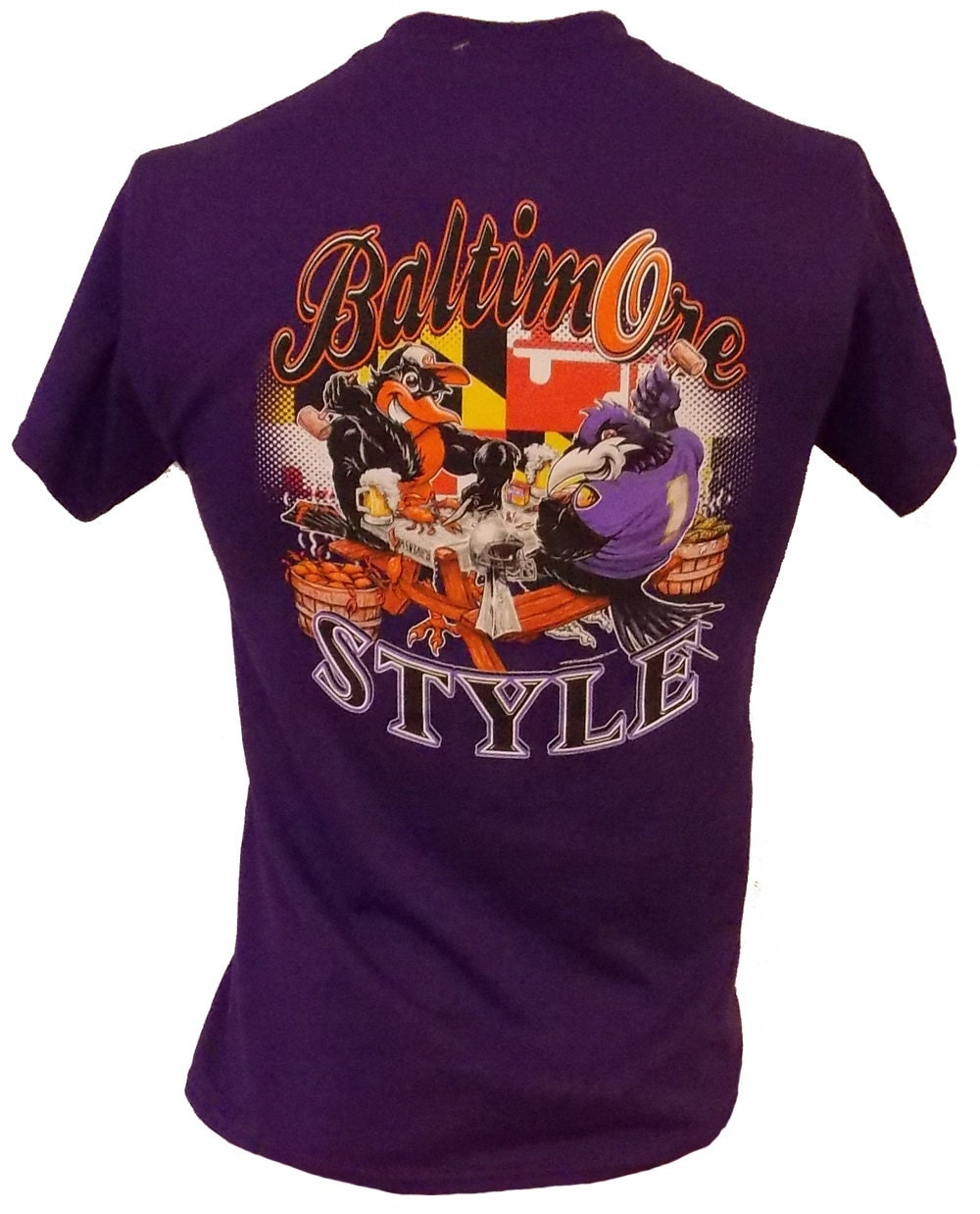 baltimore orioles tie dye shirt