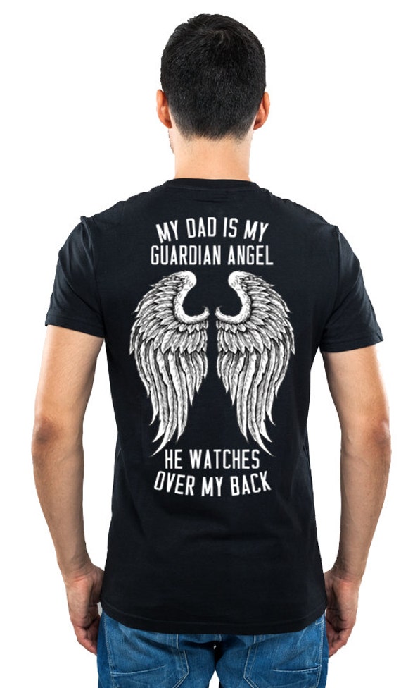 My Dad is My Guardian Angel by TeeShirtGalaxy on Etsy