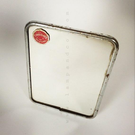 Vintage barber mirror.