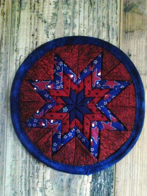 Handmade Amish Star Potholders By Lacenantlers On Etsy