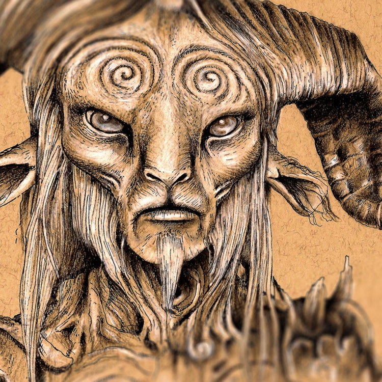 The Faun from Pan's Labyrinth Illustrated by artofsupershinobi