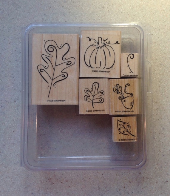 Stampin Up Stamp Set Fall Whimsy