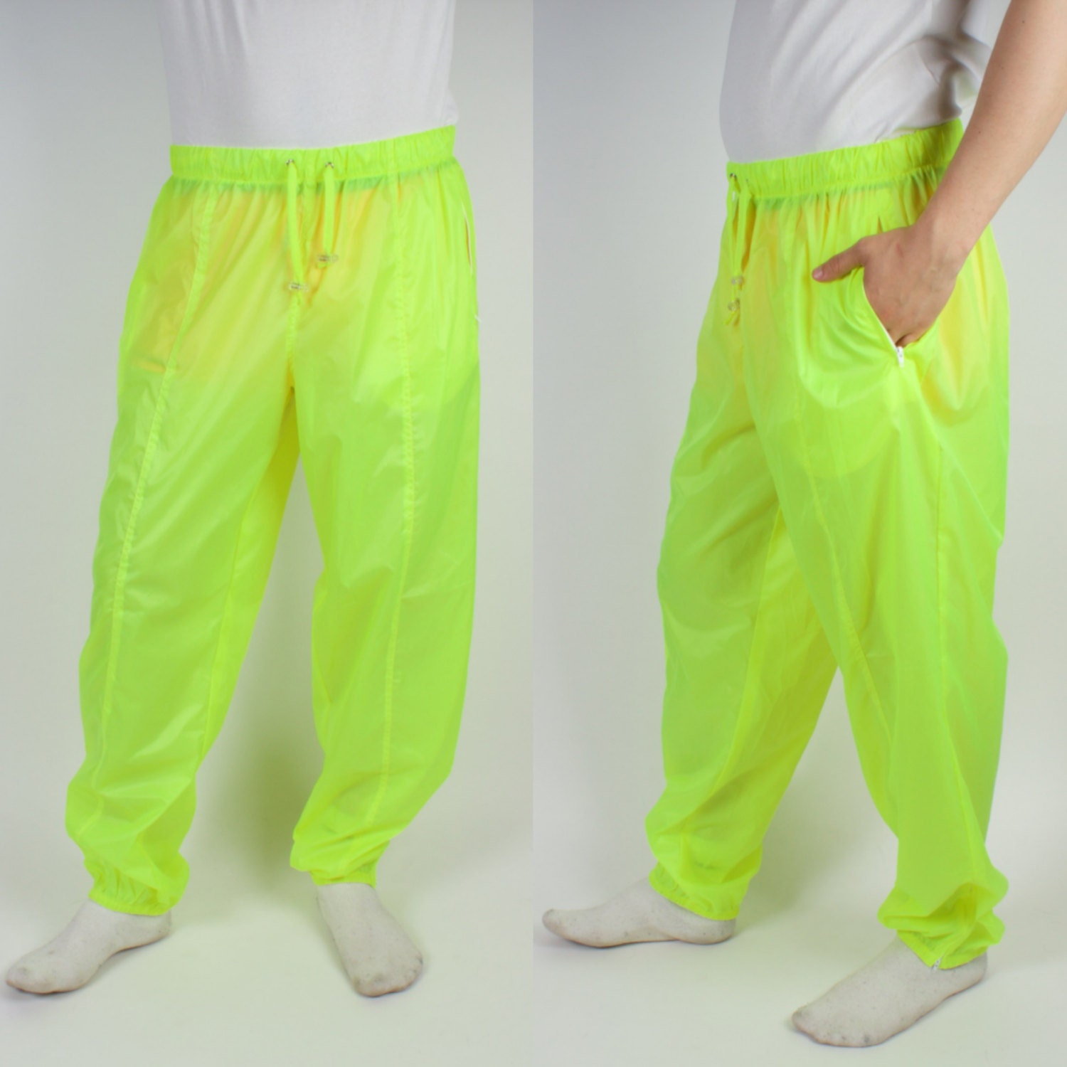 yellow puma pants