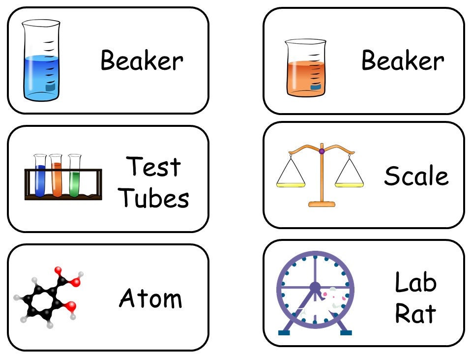 Download And Print Your Own Science Flash Cards. By Teachatdaycare