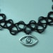 Evil Eye Tattoo Choker