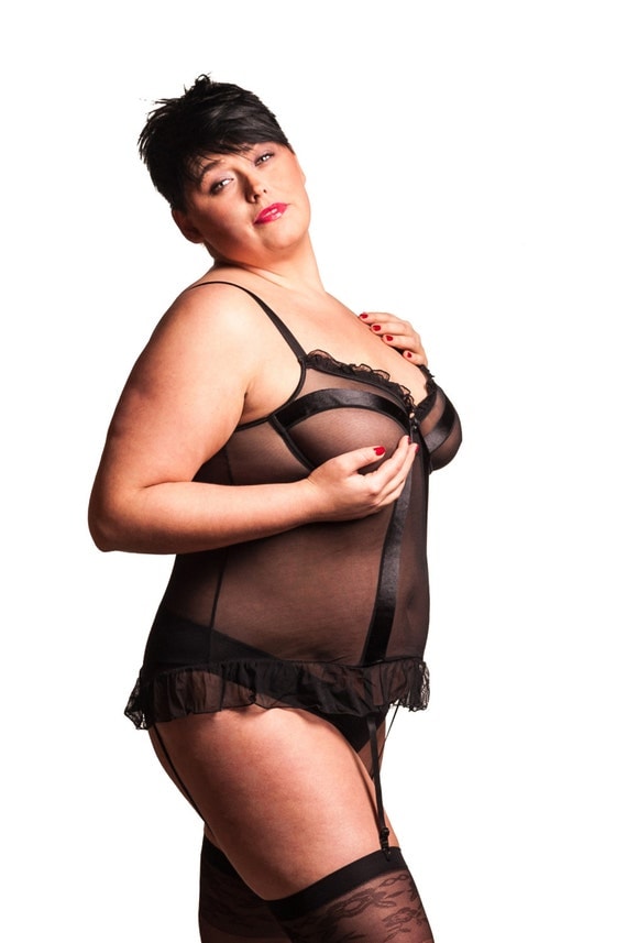 Sexy Bbw In Lingerie 45