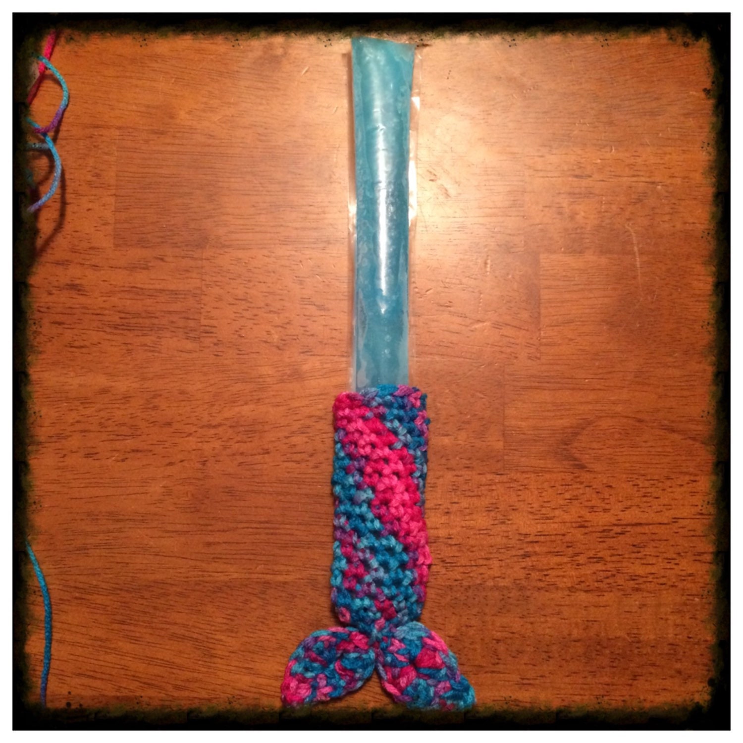 Mermaid Tail Popsicle Holders Crocheted cozy by MumseysWhimseys