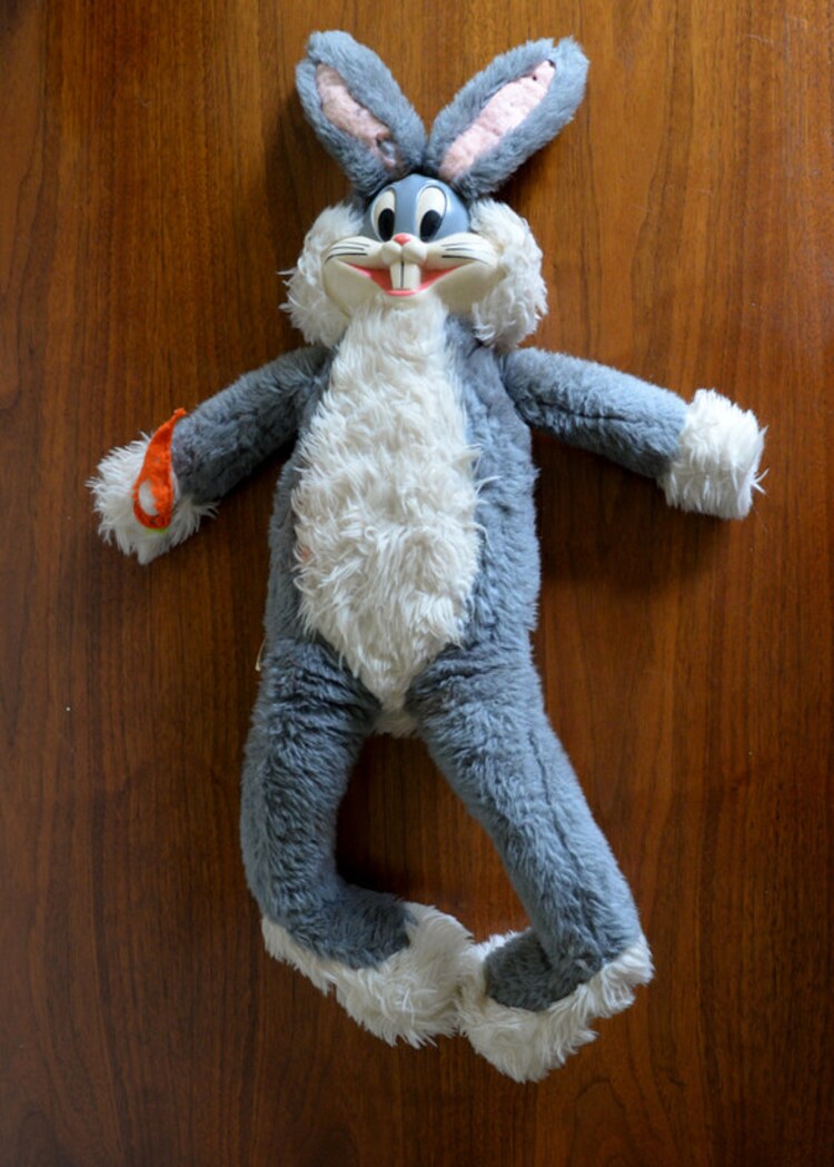 big bugs bunny stuffed animal