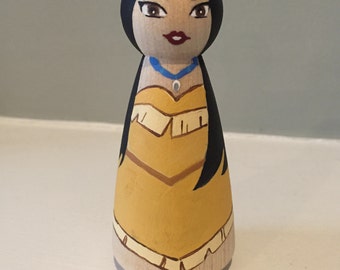 pocahontas peg doll