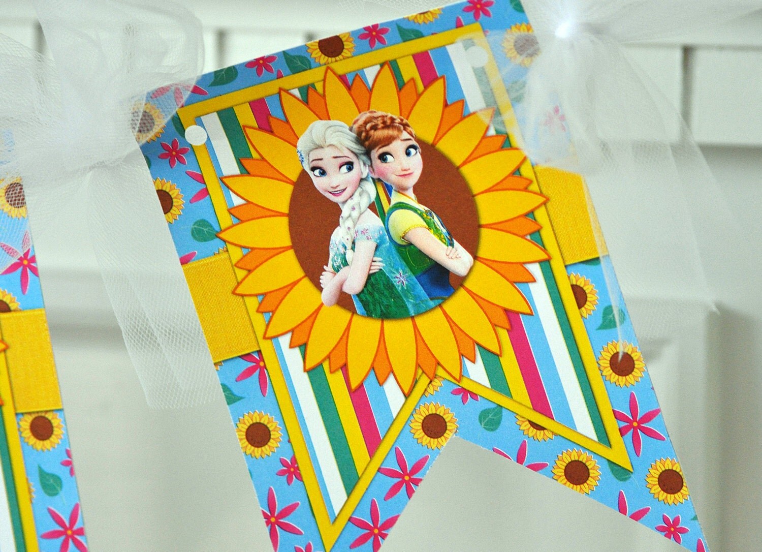 Frozen Fever Birthday Banner Frozen Fever by BelleAmitieDesigns