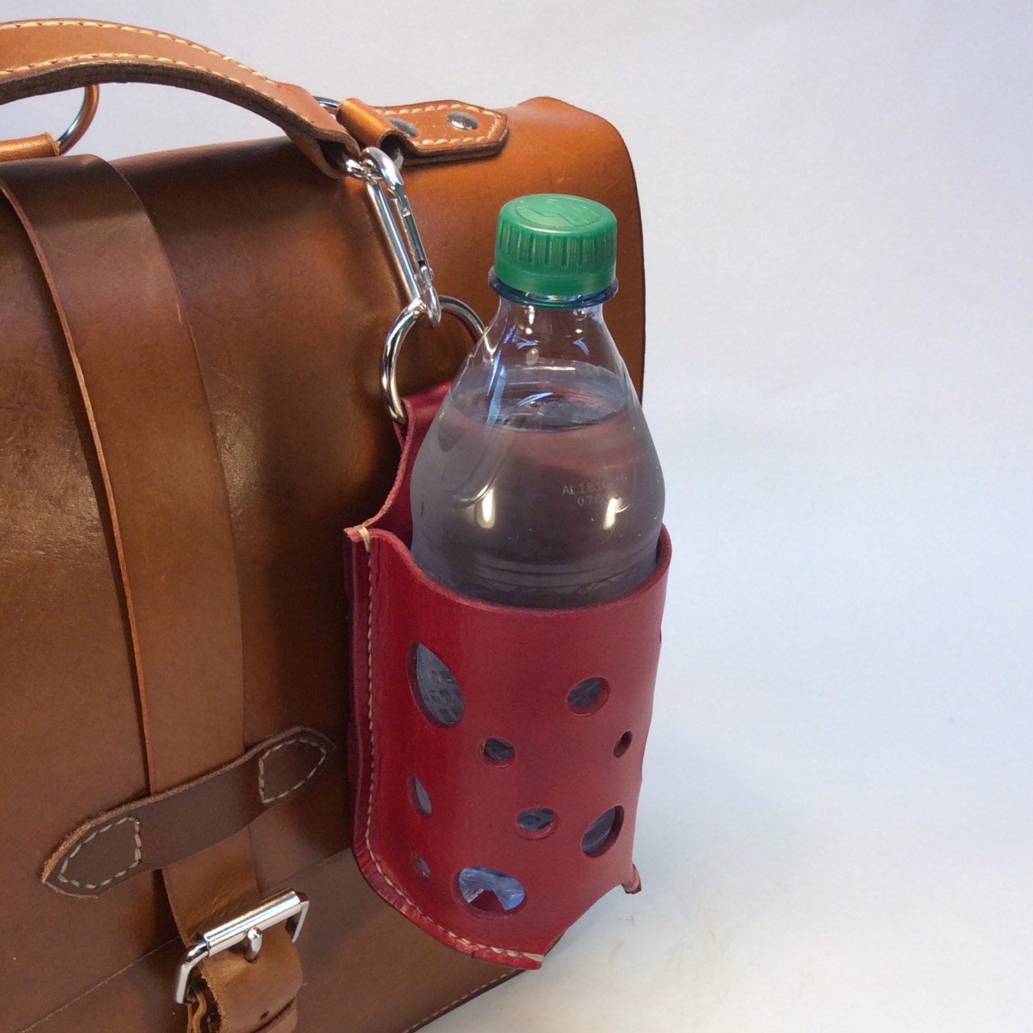 3In1 Leather Bottle Holder Holster 750ml