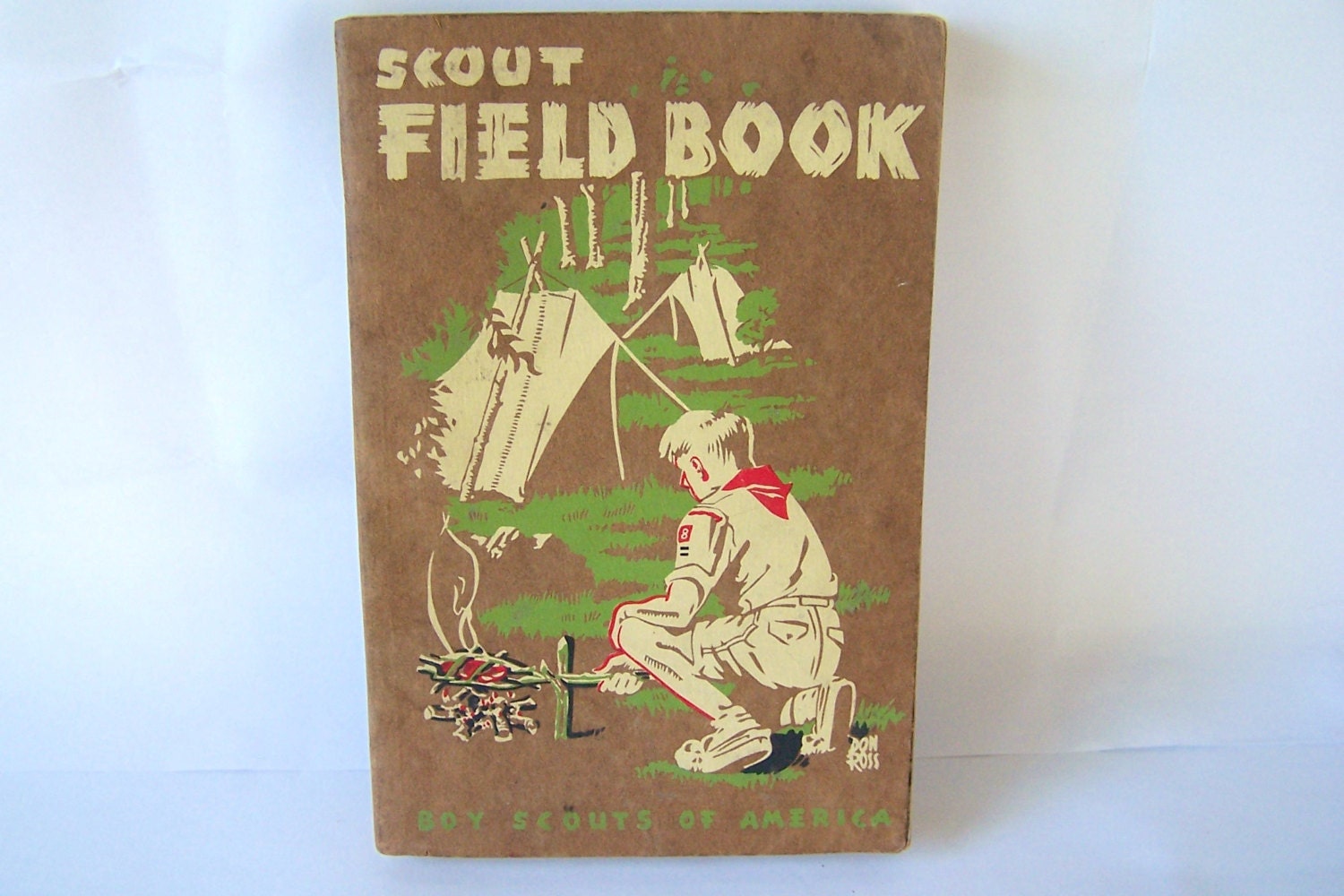 1955 Boy Scout Field Book Copyright 1948 Tenth Printing Boy