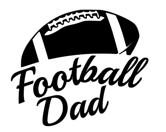 Sports Decals Football Dad decal Show support for your team