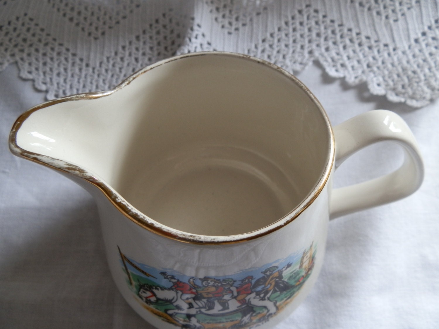 1971 Lord Nelson Pottery Fair Water Jug / Pitcher