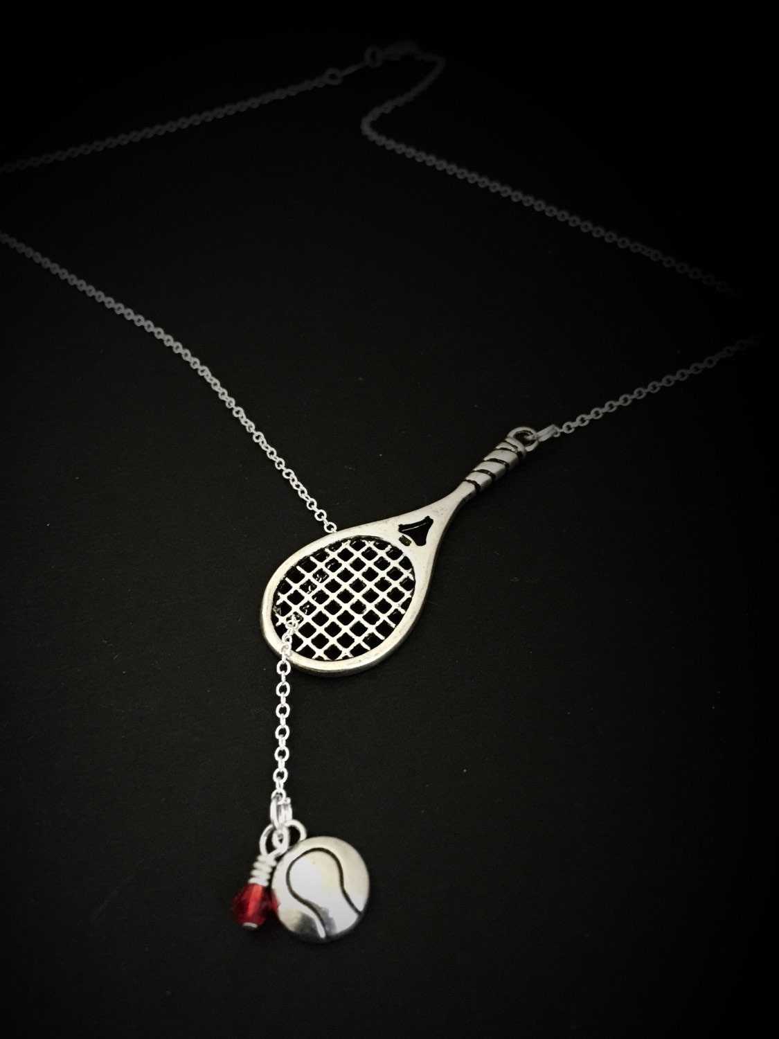 Lariat Tennis Necklace Tennis Jewelry Tennis Gifts