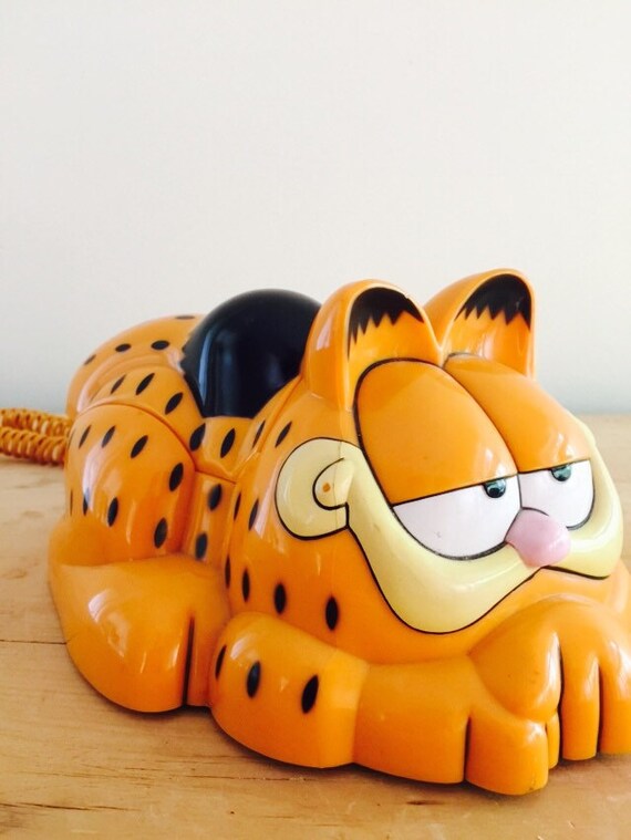 Garfield fully working novelty telephone