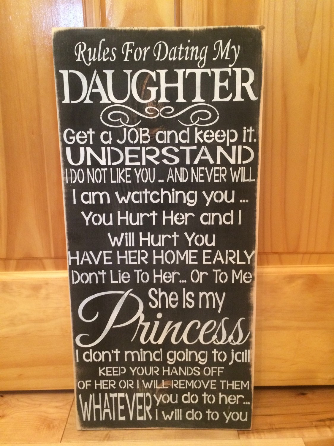 50 rules for dating my daughter