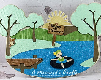 Handmade Summer Greeting Card