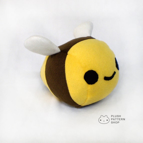 bee plush sewing pattern