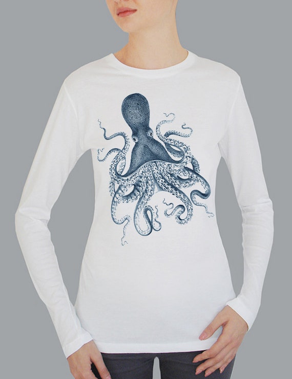 octopus womens shirt