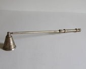 Metal Candle Snuff Classy Vintage Functional Home Decor Silver Candle Snuff Unique Gift