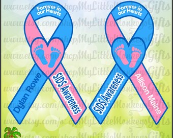 Awareness Ribbon SVG ~ SIDS Awareness Ribbon ~ Baby Loss ~ Baby Memorial ~ Baby svg ~ Commercial Use SVG ~ Cut File Clipart svg-dxf-eps-png