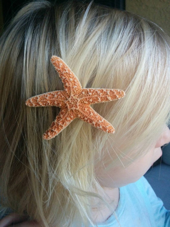 Starfish Hair Clip Starfish Hair Accessories Mermaid Hair