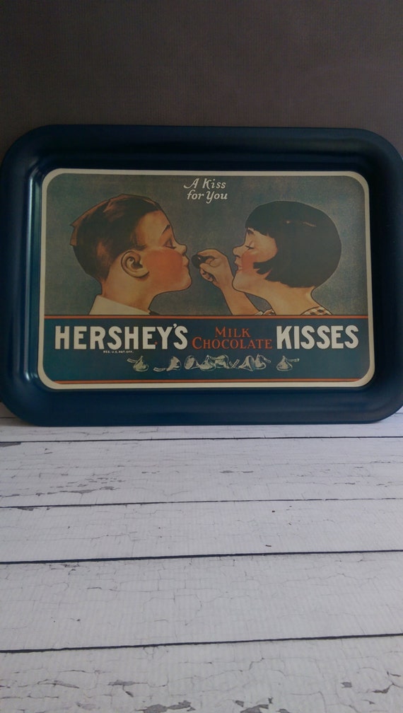 Hershey's Kisses Serving Tray/ Hershey Kisses Memorabilia/
