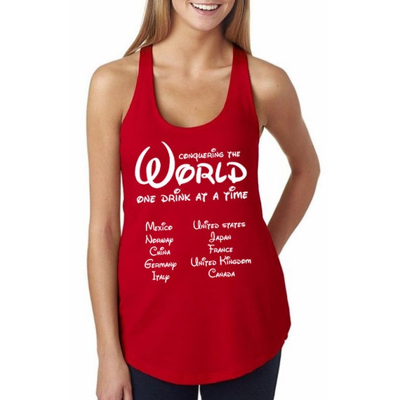 disney drink around the world shirts