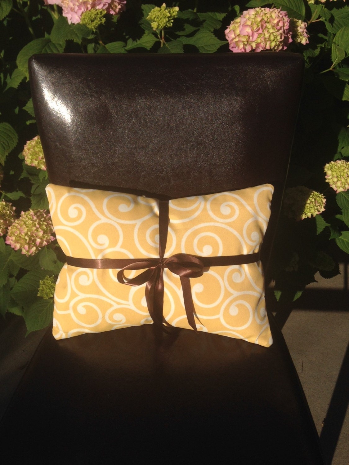 ON SALE 12 x 16 Handmade Pillow Cover Yellow by LoresMercantile