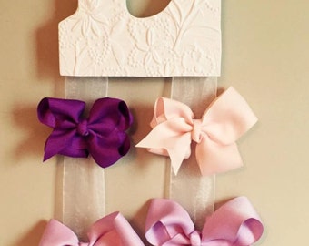 Custom Personalized Letter Hair Bow Holder