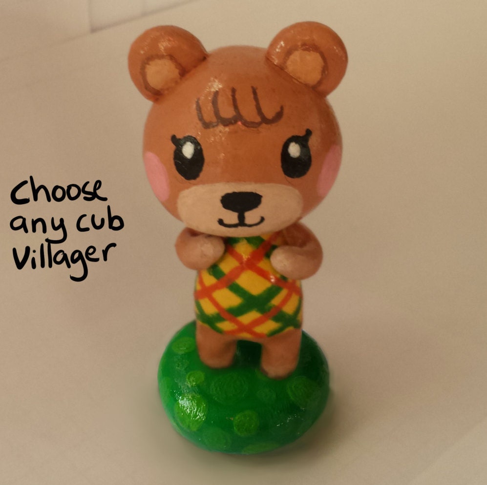 animal crossing bear plush