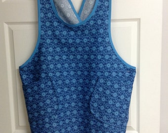 PATTERN PLUS Size Cross Strap Apron PDF Pattern Plus Size 1x to 3x