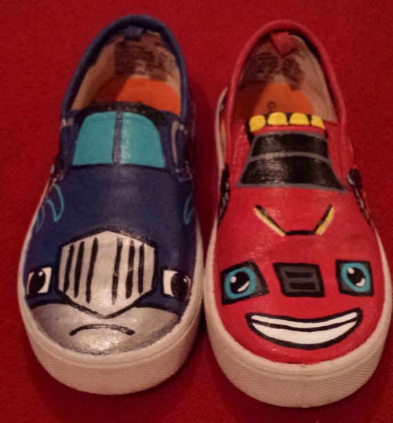 blaze and the monster machines light up shoes