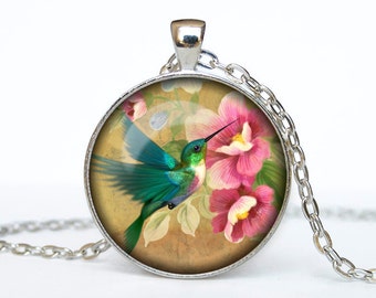 HUMMINGBIRDS pendant hummibirds jewelry hummibirds necklace