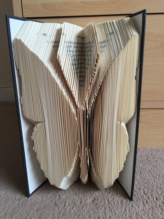 Butterfly Book Folding Pattern 234 folds Easier by IntoTheFoldUK