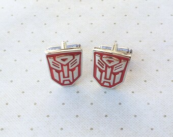 Transformers Autobot Cufflinks Cuff Links in Silver