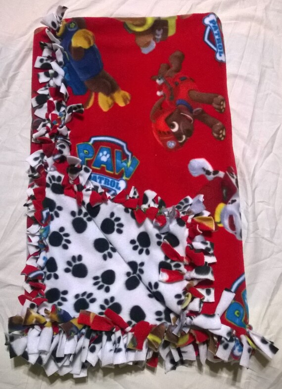 Paw Patrol 2yd Handmade Fleece Blanket