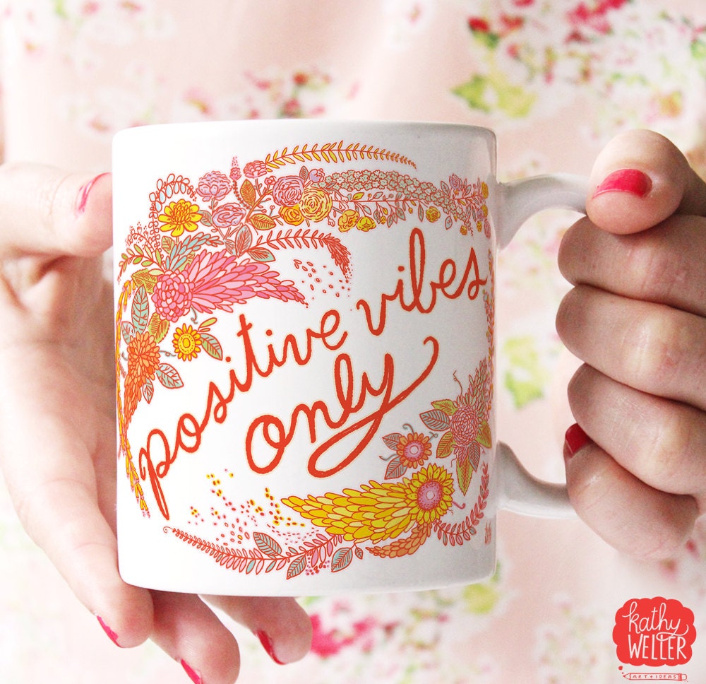 Inspirational Mug Mugs Mug Inspirational Mug by kathywellerart