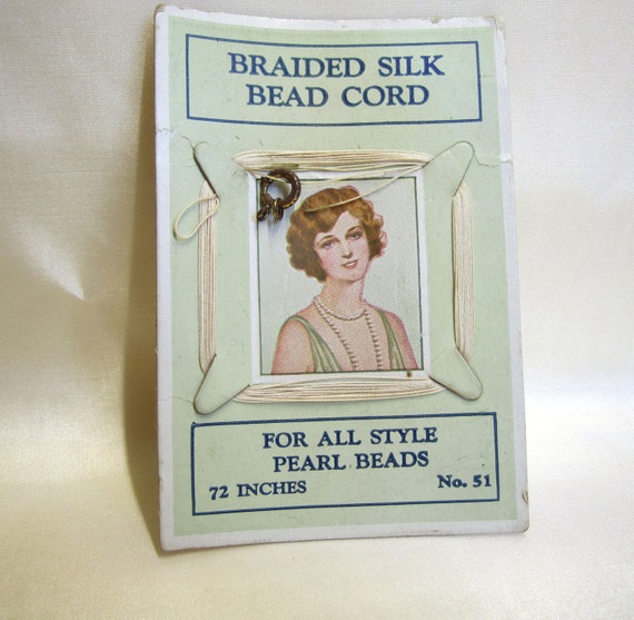On Cards Nylon Bead Cord 18