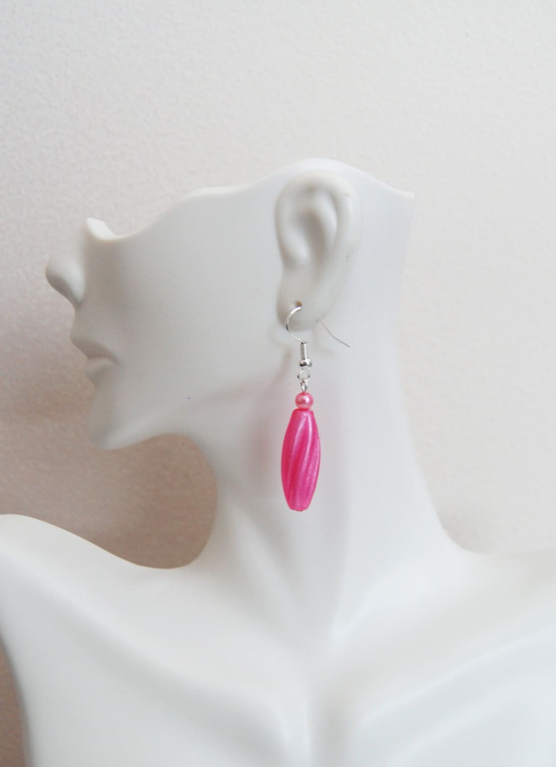 Dress Up Earrings for Little Girls Play Fun Dangle by Reinvintage1